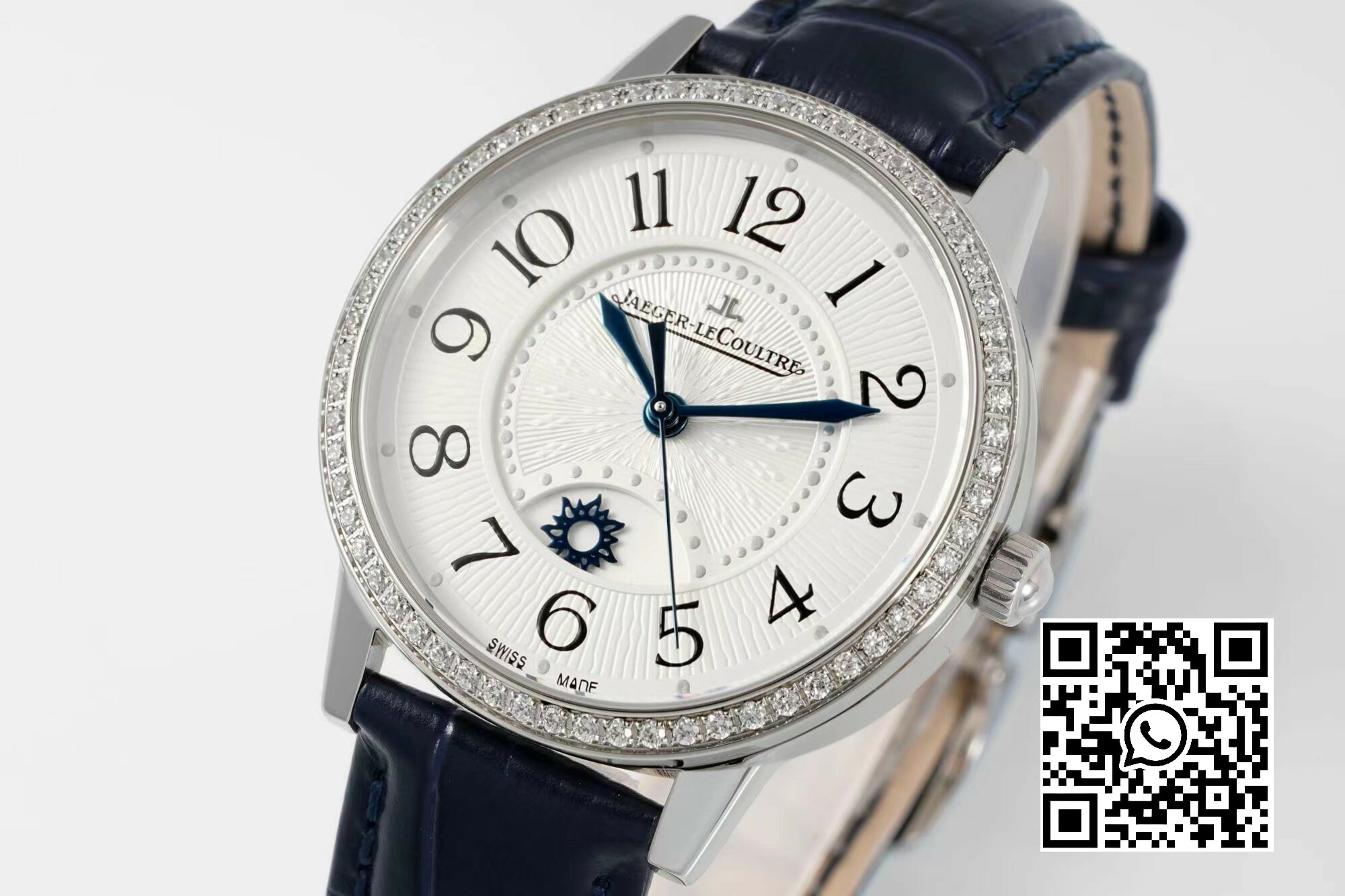 Jaeger-LeCoultre Rendez-Vous JL Night & Day 3448420 SS APS Factory 1:1 Best Edition White Textured Dial