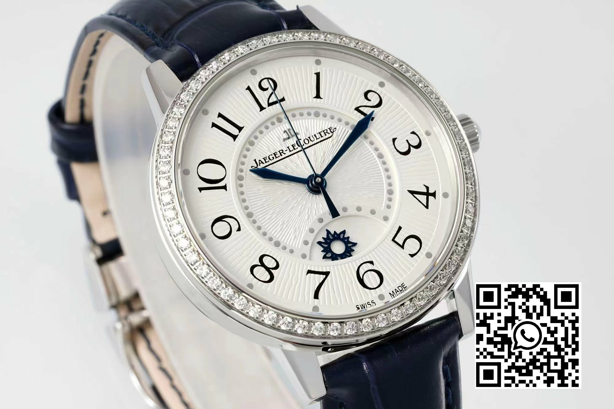 Jaeger-LeCoultre Rendez-Vous JL Night & Day 3448420 SS APS Factory 1:1 Best Edition White Textured Dial