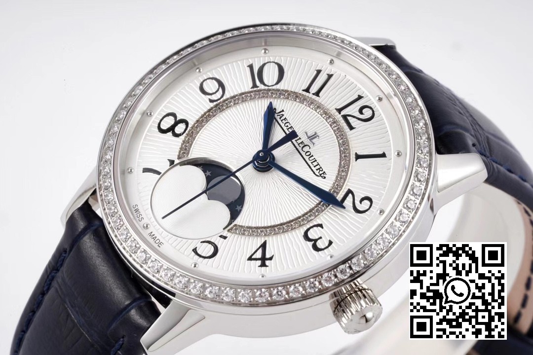 Jaeger-LeCoultre Rendez-Vous Night & Day 3578430 SS ZF Factory 1:1 Best Edition White Textured Dial