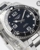 Longines Conquest L3.781.4.56.6 Black Ceramic Bezel SS ZF Factory 1:1 Best Edition Black Dial