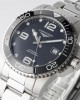 Longines Conquest L3.781.4.56.6 Black Ceramic Bezel SS ZF Factory 1:1 Best Edition Black Dial