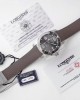 Longines Conquest L3.781.4.56.6 SS Gray Ceramic Bezel SS ZF Factory 1:1 Best Edition Gray Dial