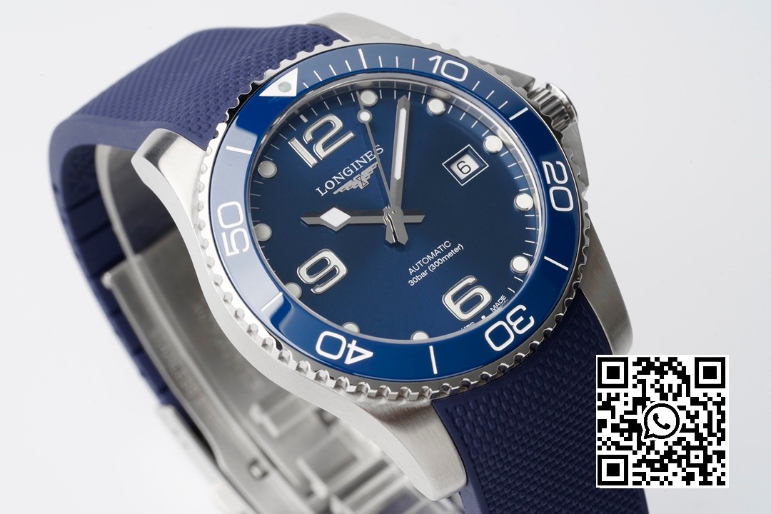 Longines Conquest L3.781.4.96.9 SS Blue Ceramic Bezel SS ZF Factory 1:1 Best Edition Blue Dial