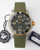 Longines Conquest L3.781.3.06.9 SS/YG Green Ceramic Bezel SS ZF Factory 1:1 Best Edition Green Dial