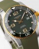 Longines Conquest L3.781.3.06.9 SS/YG Green Ceramic Bezel SS ZF Factory 1:1 Best Edition Green Dial