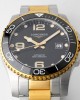 Longines Conquest L3.781.3.56.7 SS/YG Black Ceramic Bezel SS ZF Factory 1:1 Best Edition Black Dial