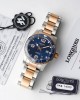 Longines Conquest L3.781.3.98.7 SS/RG Blue Ceramic Bezel SS ZF Factory 1:1 Best Edition Blue Dial