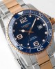 Longines Conquest L3.781.3.98.7 SS/RG Blue Ceramic Bezel SS ZF Factory 1:1 Best Edition Blue Dial