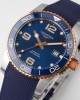 Longines Conquest L3.781.3.98.9 SS/GR Blue Ceramic Bezel SS ZF Factory 1:1 Best Edition Blue Dial