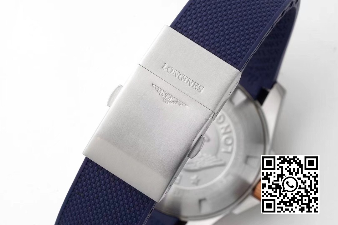 Longines Conquest L3.781.3.98.9 SS/GR Blue Ceramic Bezel SS ZF Factory 1:1 Best Edition Blue Dial