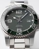 Longines Conquest L3.781.4.06.6 Green Ceramic Bezel SS ZF Factory 1:1 Best Edition Green Dial