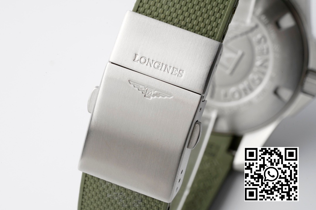 Longines Conquest L3.781.4.06.9 SS Green Ceramic Bezel SS ZF Factory 1:1 Best Edition Green Dial