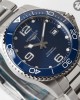 Longines Conquest L3.742.4.96.6 SS Blue Ceramic Bezel SS ZF Factory 1:1 Best Edition Blue Dial