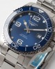 Longines Conquest L3.742.4.96.6 SS Blue Ceramic Bezel SS ZF Factory 1:1 Best Edition Blue Dial