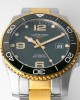 Longines Conquest L3.781.3.06.7 SS/YG Green Ceramic Bezel SS ZF Factory 1:1 Best Edition Green Dial