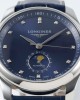 Longines Master Moonphase SS APS Factory 1:1 Best Edition Blue Diamonds Dial