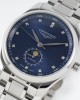 Longines Master Moonphase SS APS Factory 1:1 Best Edition Blue Diamonds Dial