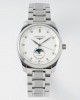 Longines Master Moonphase SS APS Factory 1:1 Best Edition White Diamonds Dial