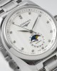 Longines Master Moonphase SS APS Factory 1:1 Best Edition White Diamonds Dial