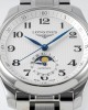 Longines Master Moonphase SS APS Factory 1:1 Best Edition White Numeral Dial