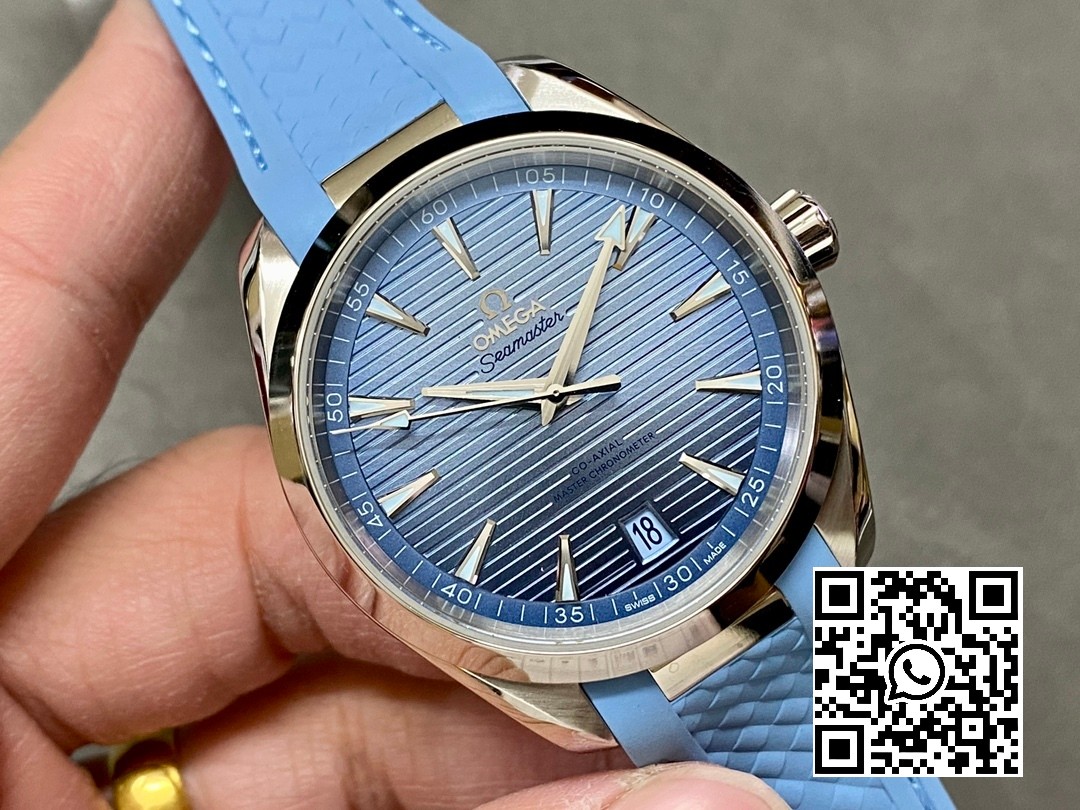 Omega Aqua Terra 150M Master Chronometers VS Factory 1:1 Best Edition Light Blue Dial