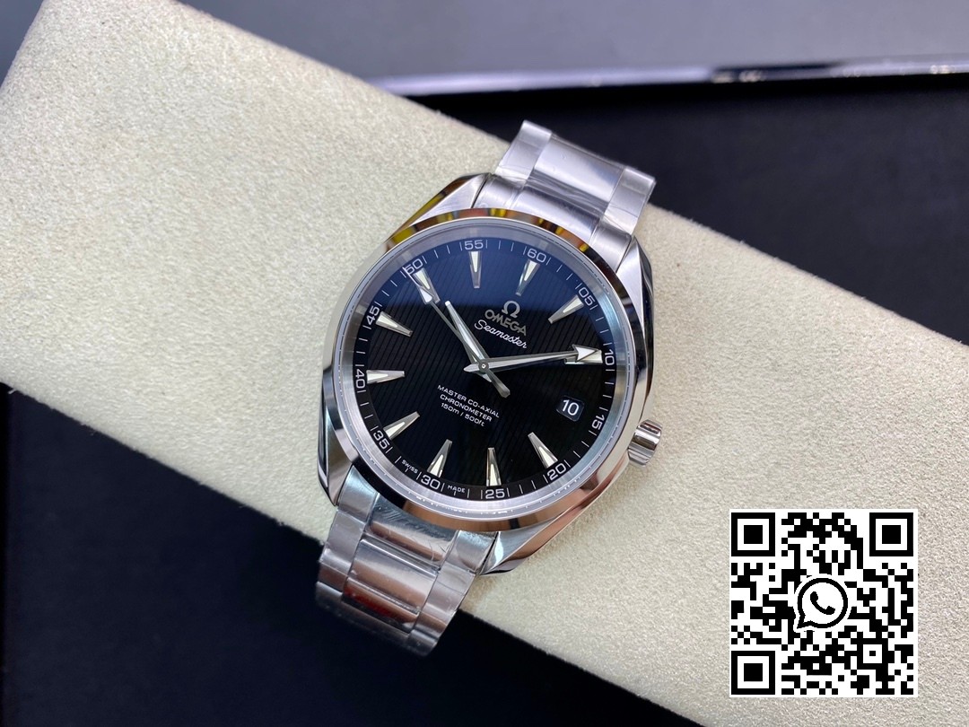 Omega Aqua Terra 150M SS VS Factory 1:1 Best Edition Black Textured Dial