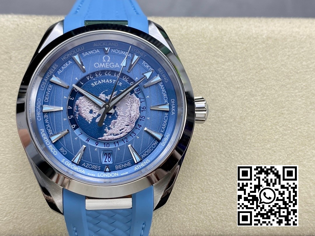 Omega Aqua Terra 150M 43mm 24 VS Factory 1:1 Best Edition Summer Blue Dial