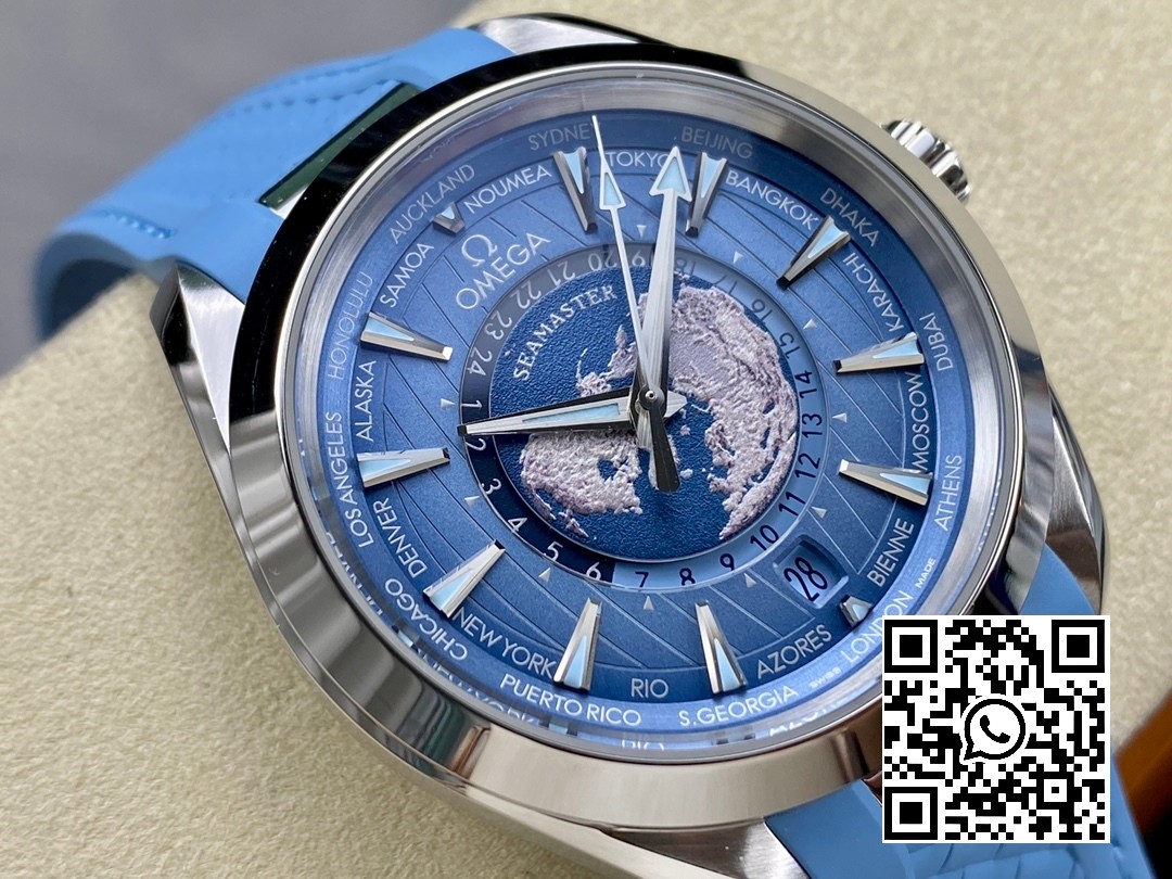 Omega Aqua Terra 150M 43mm 24 VS Factory 1:1 Best Edition Summer Blue Dial