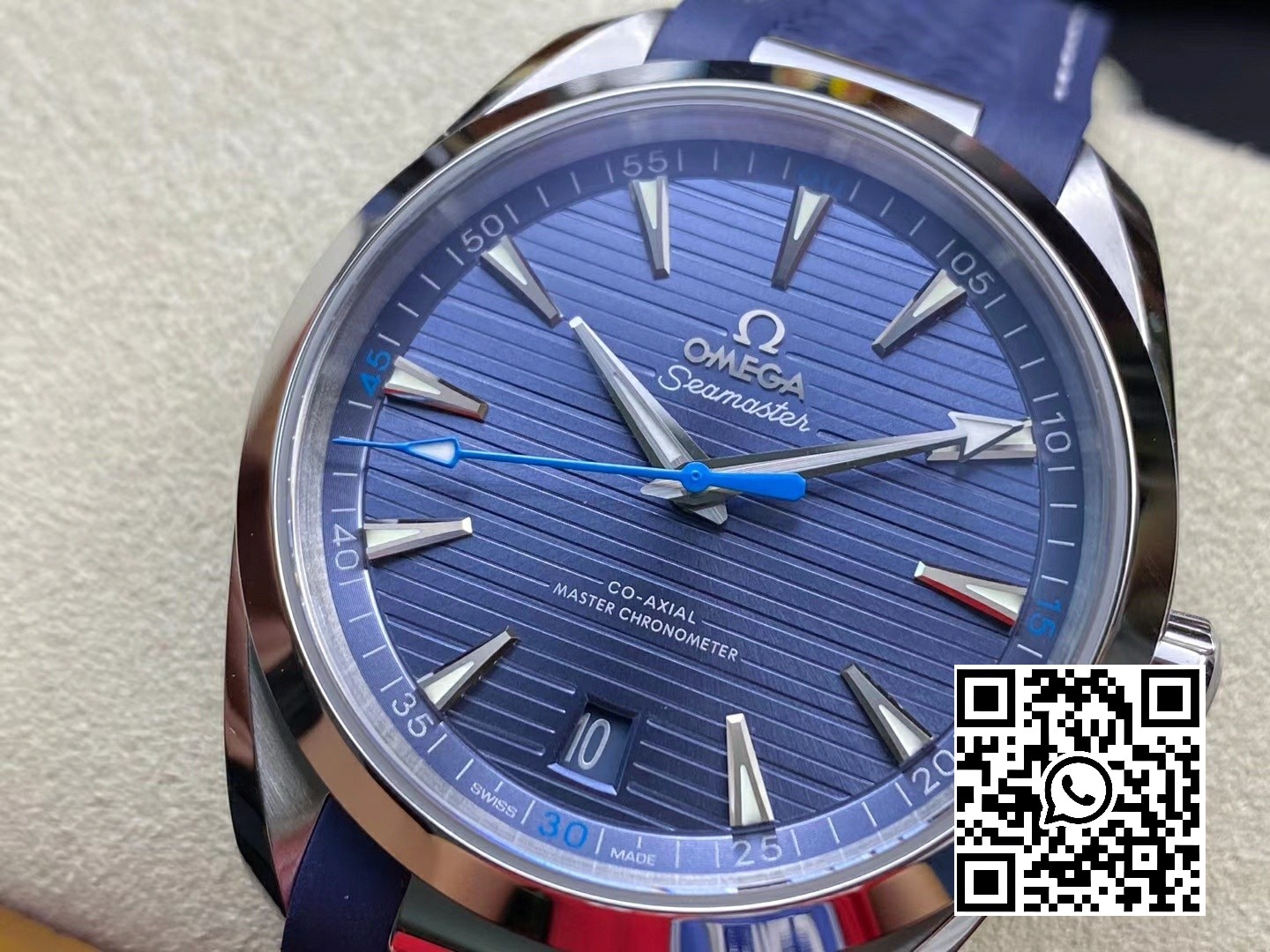 Omega Aqua Terra 150M Master Chronometers VS Factory 1:1 Best Edition Blue Dial