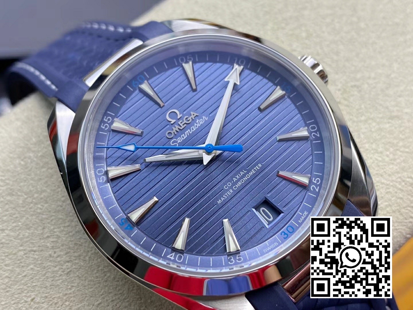 Omega Aqua Terra 150M Master Chronometers VS Factory 1:1 Best Edition Blue Dial