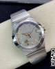 Omega Constellation 38mm SS/RG VS Factory 1:1 Best Edition Gray Textured Dial