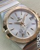 Omega Constellation 38mm SS/RG VS Factory 1:1 Best Edition Silver Dial