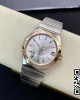 Omega Constellation 38mm SS/RG VS Factory 1:1 Best Edition Silver Dial