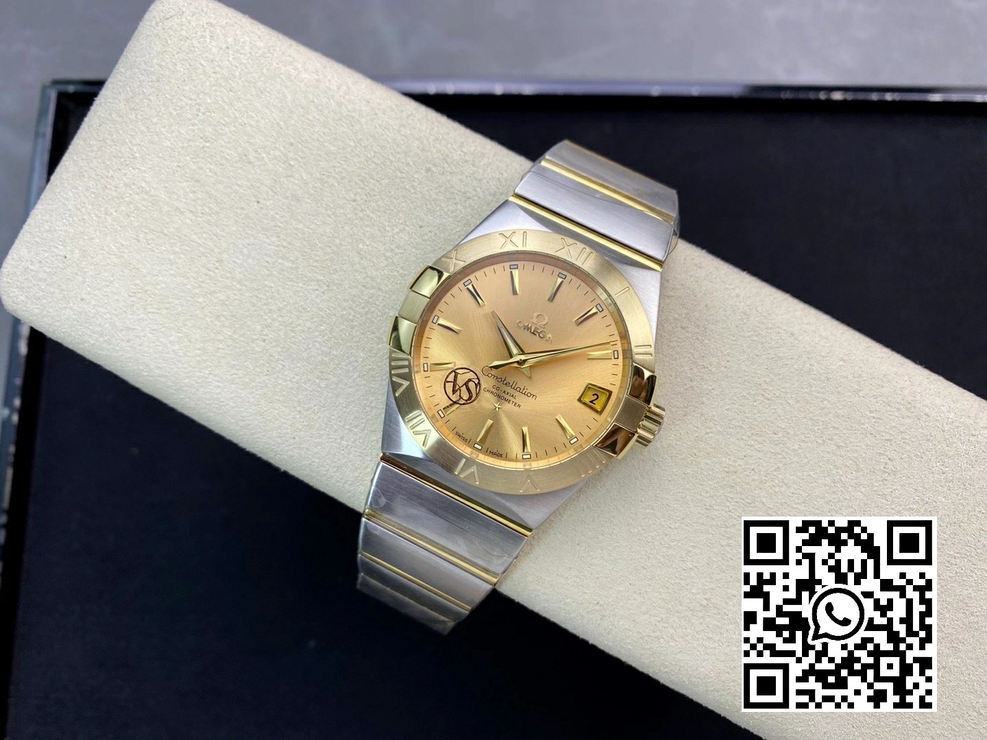 Omega Constellation 38mm SS/YG VS Factory 1:1 Best Edition Yellow Gold Dial