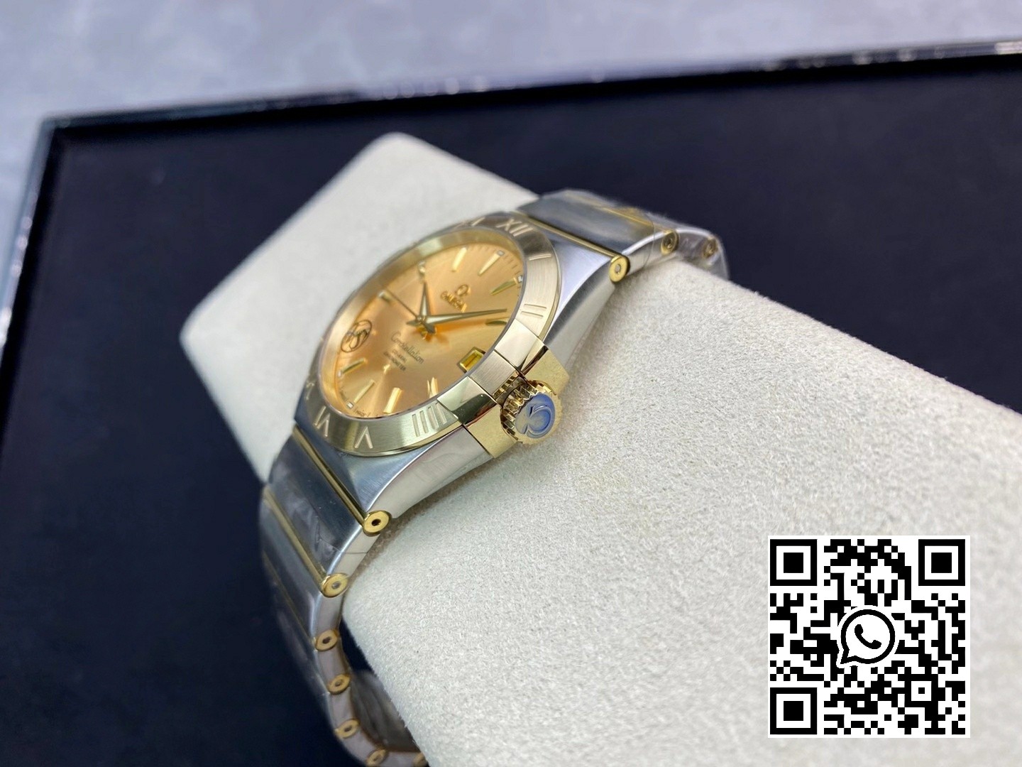 Omega Constellation 38mm SS/YG VS Factory 1:1 Best Edition Yellow Gold Dial