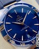 Omega Constellation Black Ceramic SS/RG VS Factory 1:1 Best Edition Blue Dial