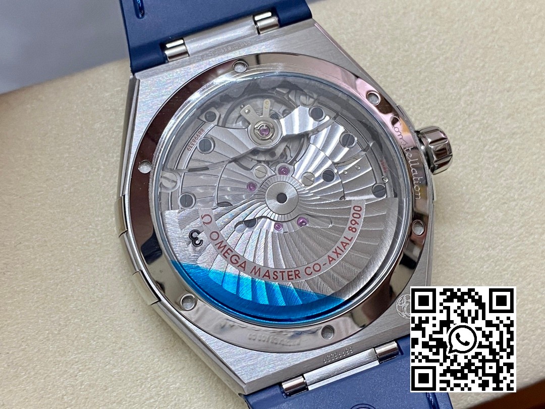 Omega Constellation Blue Ceramic SS VS Factory 1:1 Best Edition White Dial