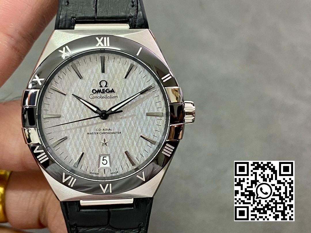 Omega Constellation White Ceramic SS VS Factory 1:1 Best Edition White Dial