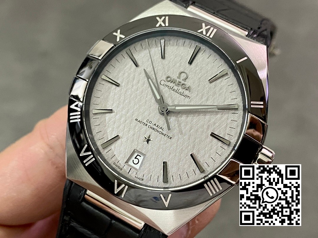 Omega Constellation White Ceramic SS VS Factory 1:1 Best Edition White Dial