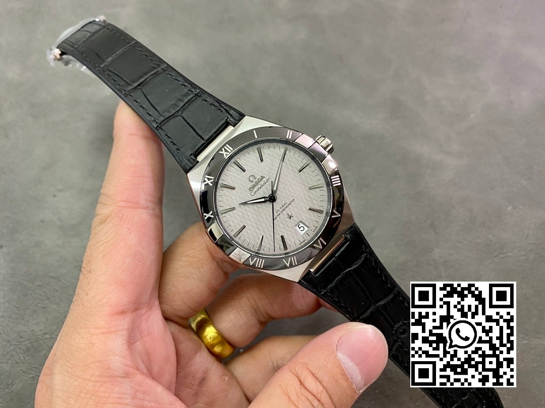 Omega Constellation White Ceramic SS VS Factory 1:1 Best Edition White Dial