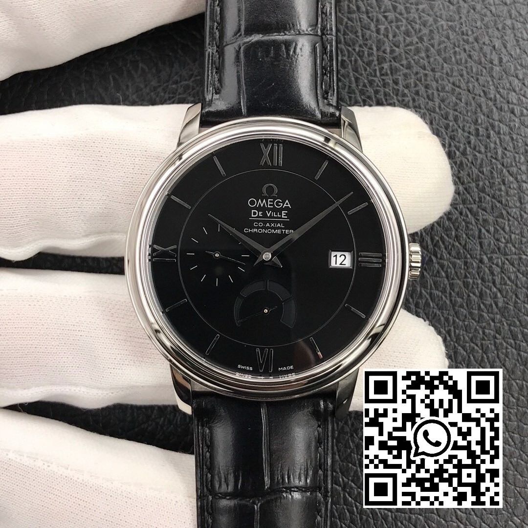 Omega De Ville Prestige Real PR SS ZF Factory 1:1 Best Edition Black Dial