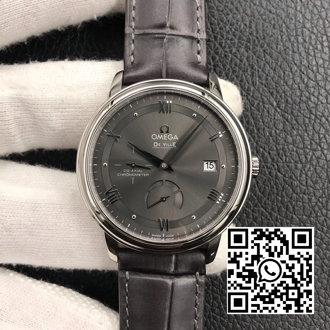 Omega De Ville Prestige Real PR SS ZF Factory 1:1 Best Edition Gray Dial