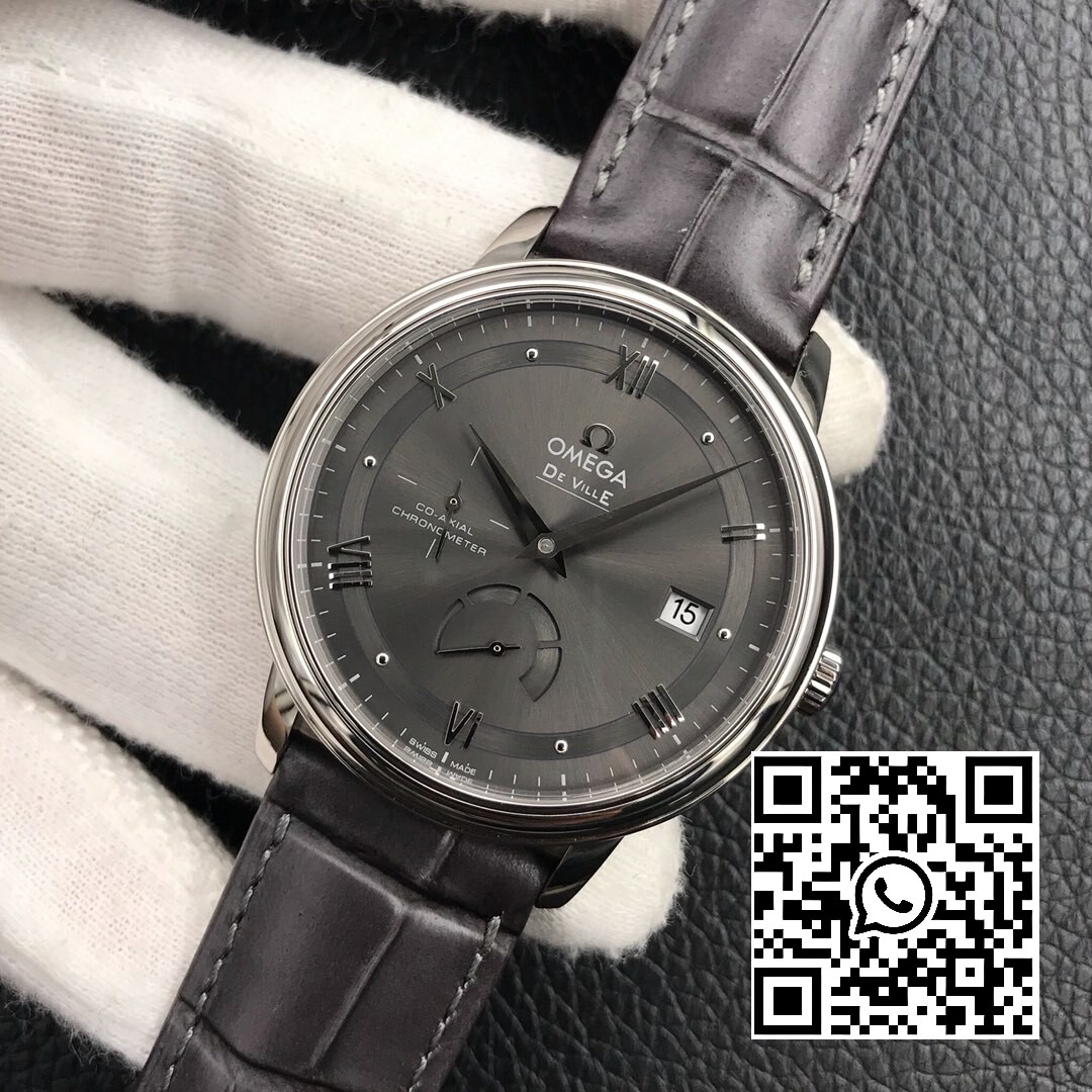 Omega De Ville Prestige Real PR SS ZF Factory 1:1 Best Edition Gray Dial