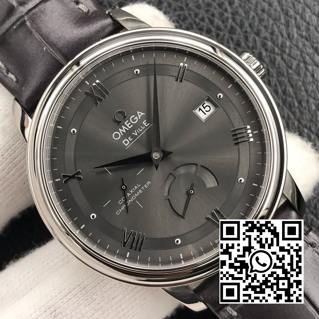 Omega De Ville Prestige Real PR SS ZF Factory 1:1 Best Edition Gray Dial