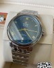 Omega De Ville Prestige 39.5mm SS A+ Factory 1:1 Best Edition Blue Granular Dial