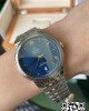 Omega De Ville Prestige 39.5mm SS A+ Factory 1:1 Best Edition Blue Granular Dial