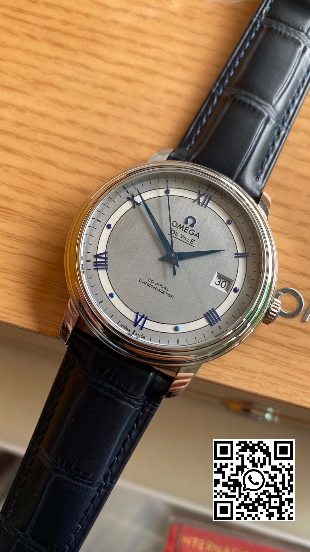 Omega De Ville Prestige 39.5mm SS A+ Factory 1:1 Best Edition White Dial