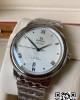 Omega De Ville Prestige 39.5mm SS A+ Factory 1:1 Best Edition White Granular Dial