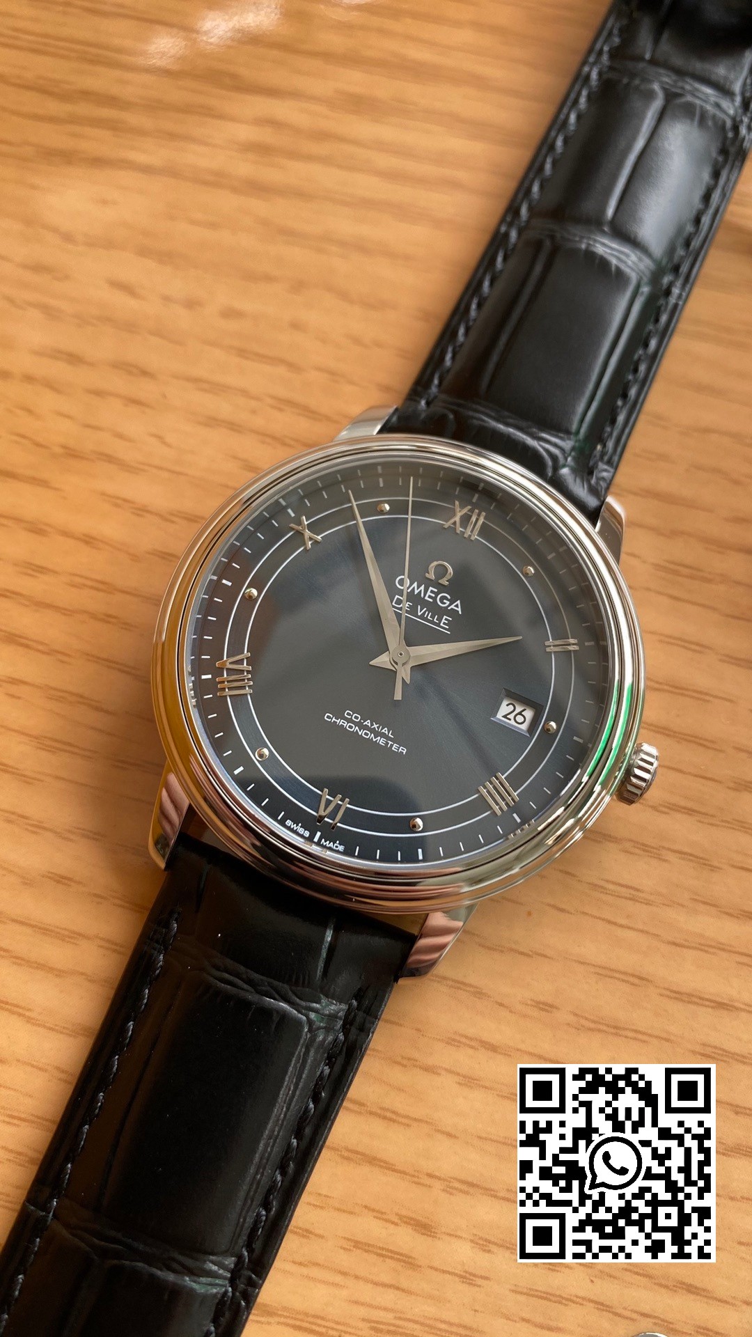 Omega De Ville Prestige 39.5mm SS A+ Factory 1:1 Best Edition Blue Dial