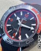 Omega Planet Ocean 45.5mm Deep Black red Real Ceramic VS Factory 1:1 Best Edition A8906 Super Clone